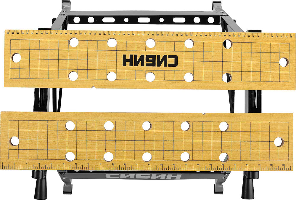 Складной столярный верстак 605х635х780 мм СИБИН 38723