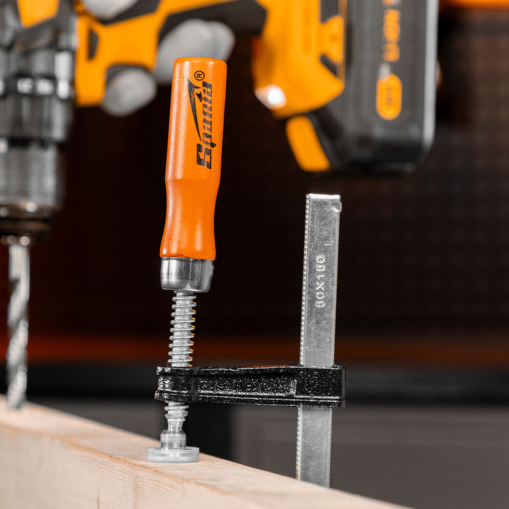 Струбцина F-образная, 150 х 50 мм Sparta (204235)