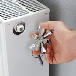 Ключ крестовой 8-лучевой для стандартных шкафов 92 мм TwinKey KN-001101