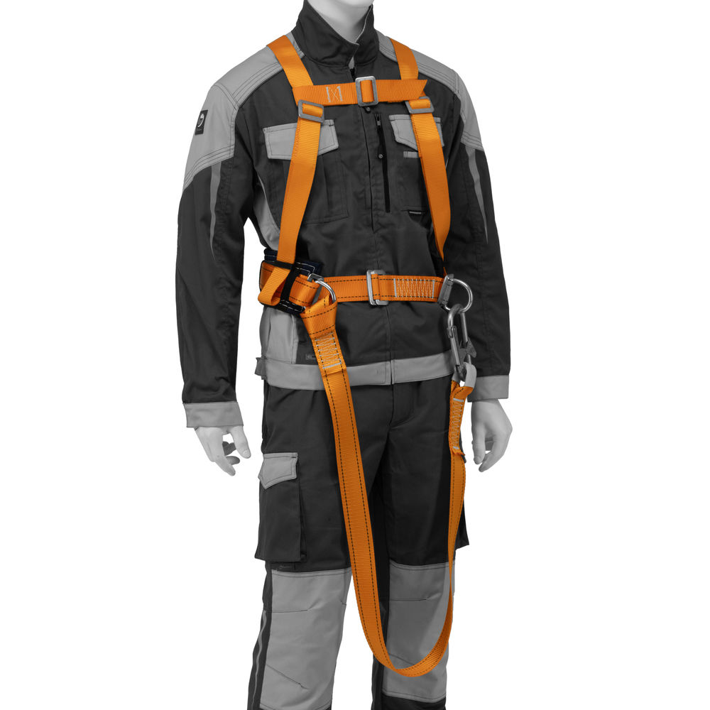 Удерживающая привязь УП IIД, с наплечными лямками, А-строп из синтетической ленты Сибртех (89503)