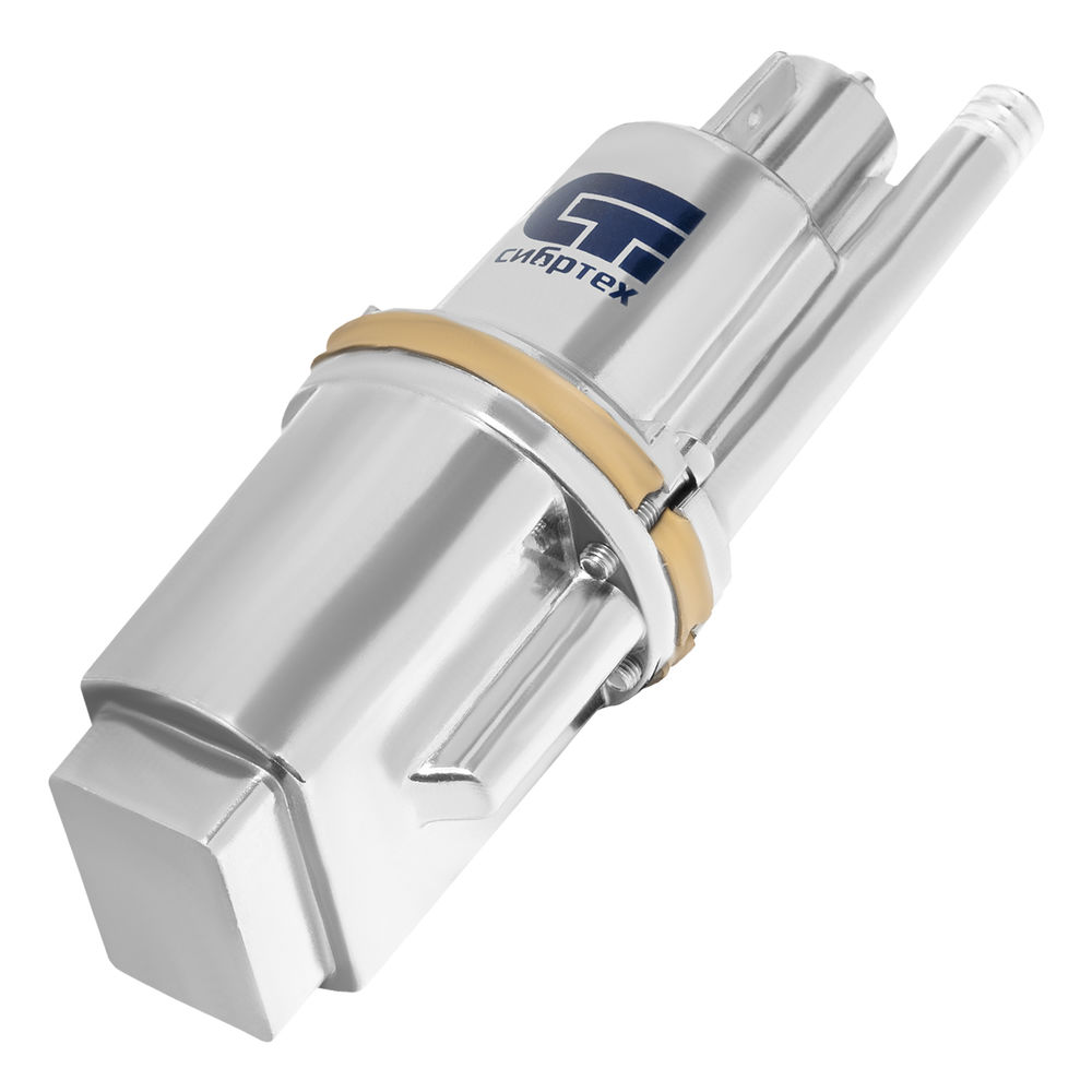 Вибрационный насос СВН300-15, верхний забор, 300 Вт, напор 75 м, 1200 л/ч, кабель 15 м Сибртех (99302)