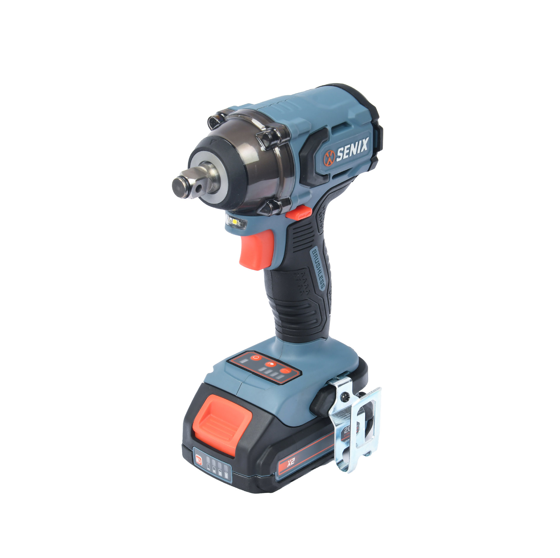 Импульсный гайковерт 1/2, 330 Нм, 1х4Ач, ЗУ, кейс X2 20В