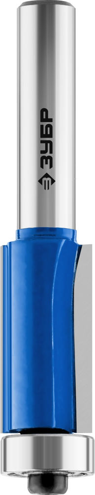 Фреза кромочная 12.7?25 мм с нижним подшипником хвостовик 8 мм ЗУБР Профессионал 28727-12.7-25