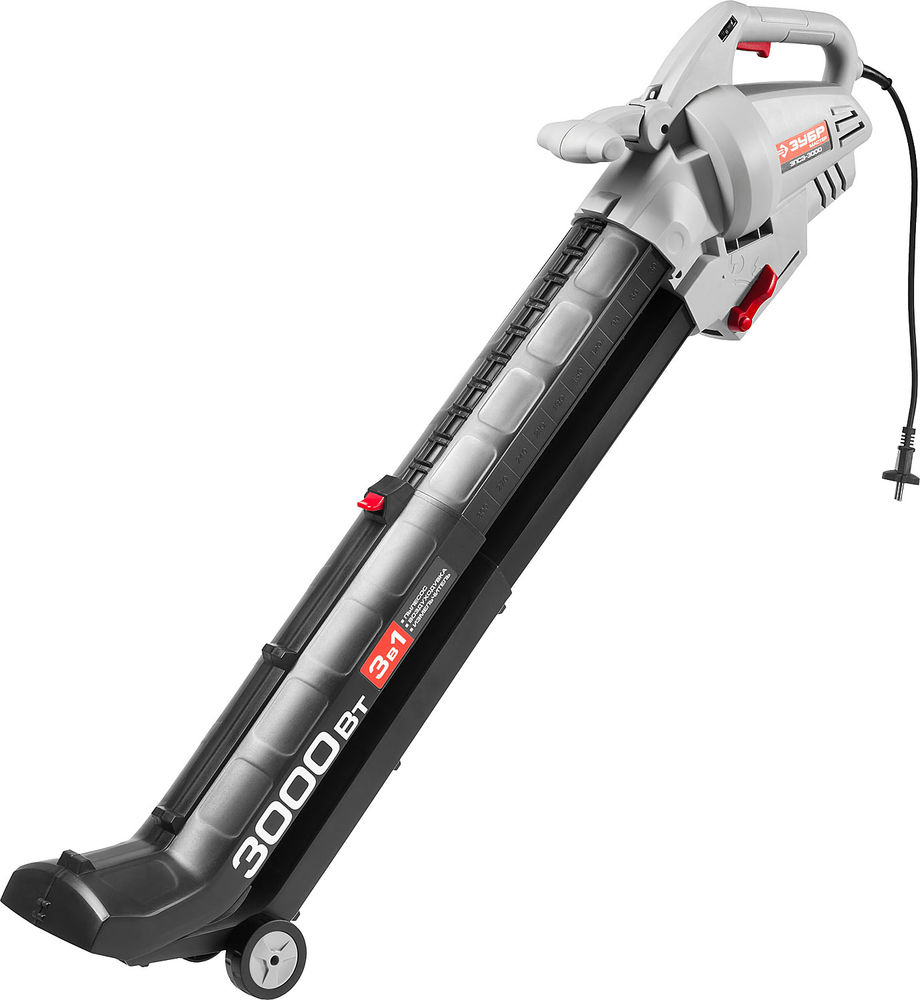 Пылесос-воздуходувка садовый электрический 3000 Вт ЗУБР ЗПСЭ-3000  