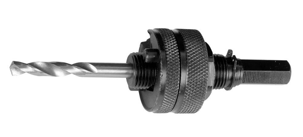 Державка для биметаллических коронок 32–152 мм, жёсткие штифты, прижимная муфта ЗУБР 29532_z01  