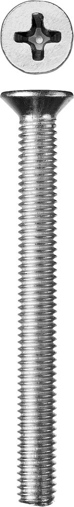 Винт с потайной головкой M6?65 мм DIN 965 кл. пр. 4.8 цинк 5 кг ЗУБР 303110-06-065