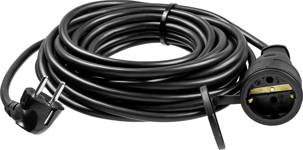 Удлинитель-шнур силовой ПВС 3 x 1.5 мм2 10 м 3500 Вт IP44 ЗУБР ПВС-315-Ш Профессионал 55020-10