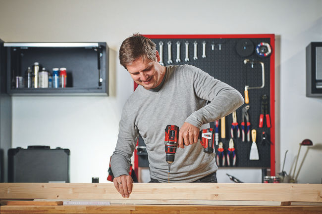 Дрель аккумуляторная Einhell PXC TP-CD 18/50 Li BL, 18В,50Нм,патрон 13мм,2x2,0Ач,кейс (4513896)