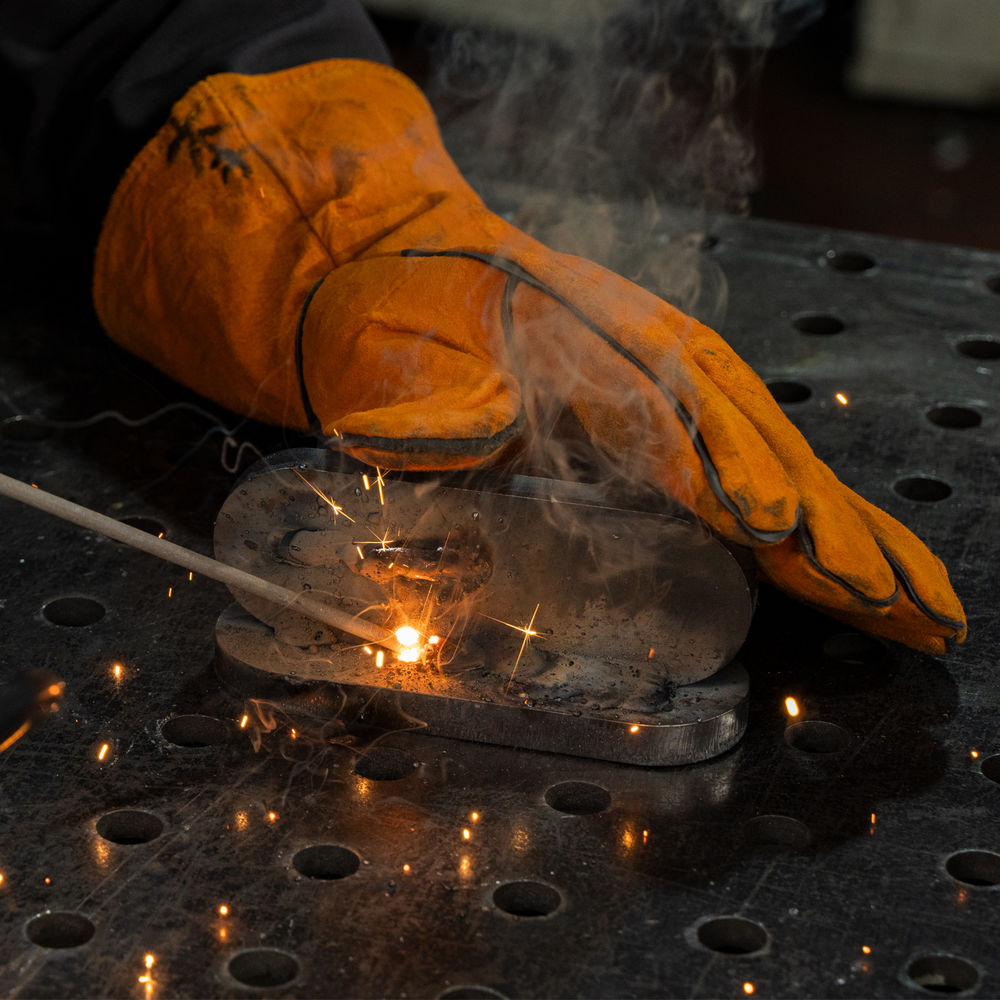 Электроды DER-13/55, диам. 3 мм, 5 кг, основное покрытие Denzel (97518)