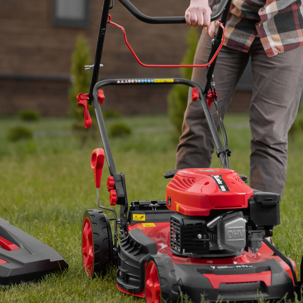 Газонокосилка бензиновая GL51SP-K, 170 см3, 51 см, привод, 50 л// MTX (58838)