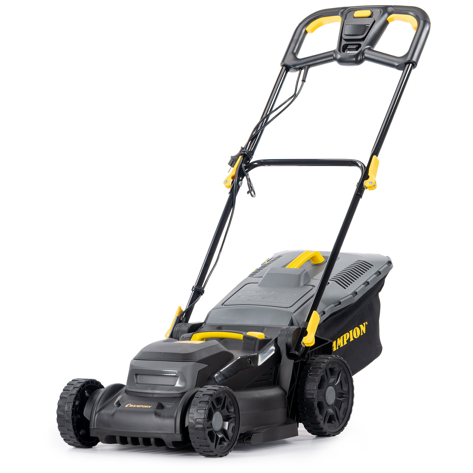 Газонокосилка эл. CHAMPION EM4018 (1,8 кВт травосб. 40л ширина 400мм 25-75мм, 14,7кг) (EM4018)
