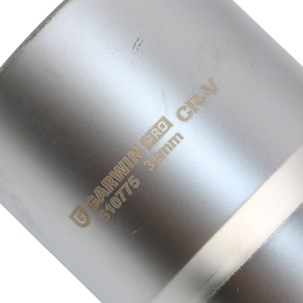 Головка, 1, 36 мм, торцевая, 12-гранная, GARWIN PRO, 610775-36