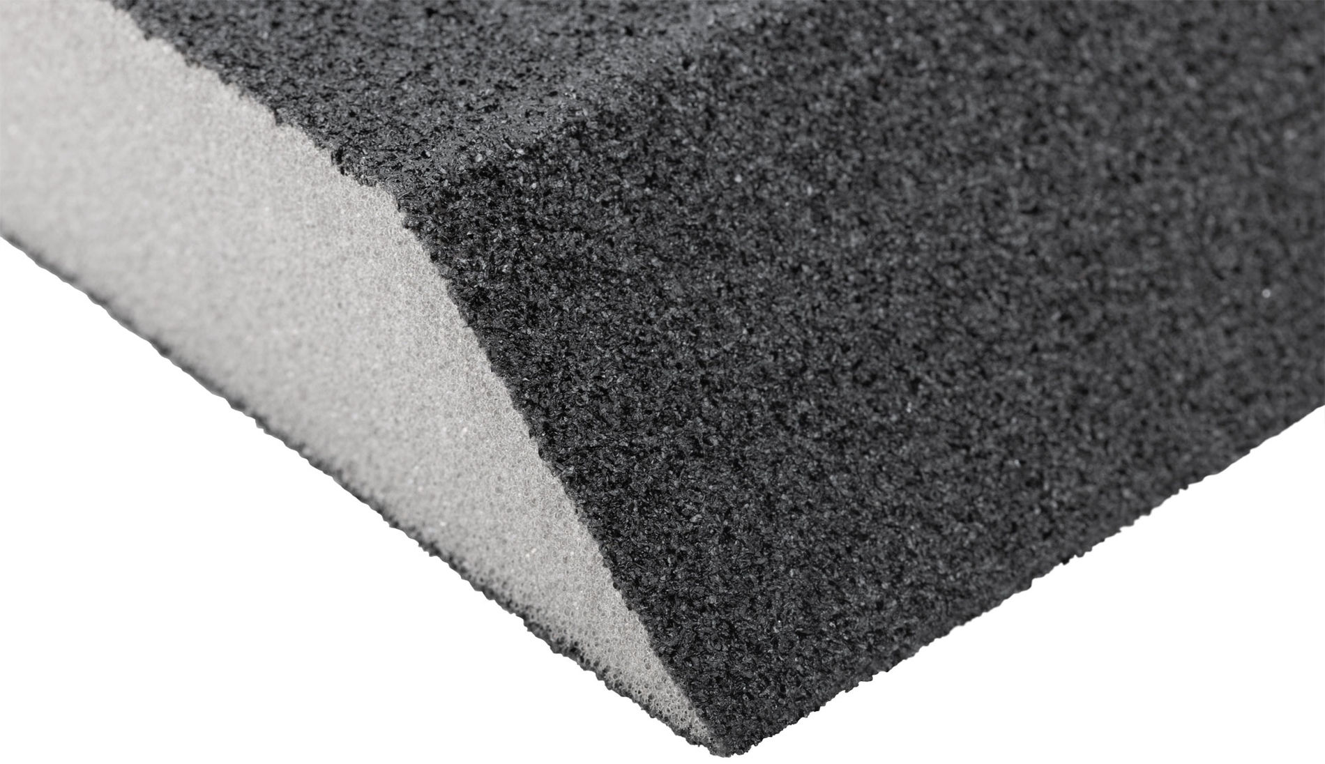 Губка шлифовальная угловая, алюминий-оксидная, 100х70х25 мм, средняя жесткость Р 60 (38372)