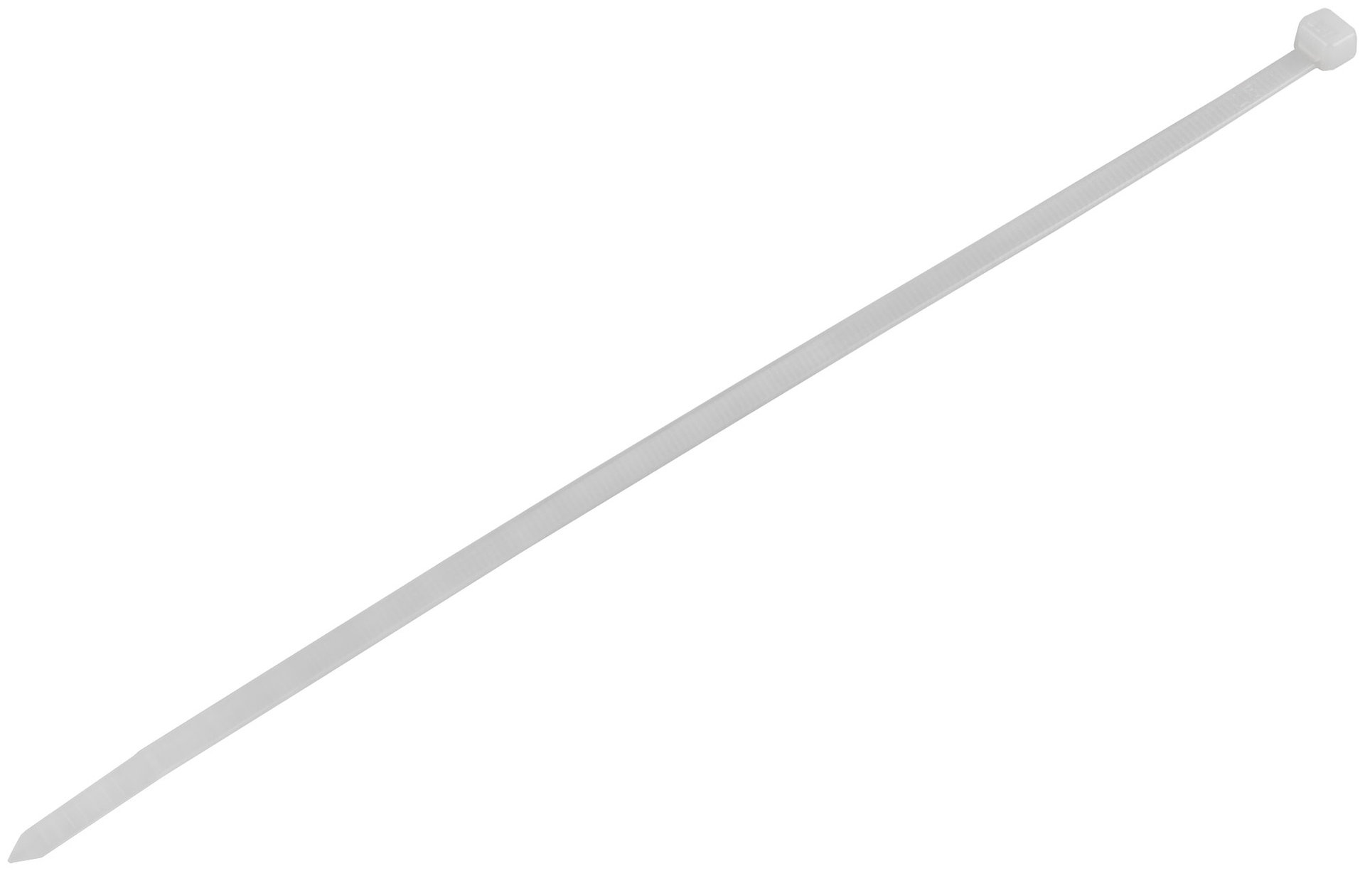 Хомуты нейлоновые для проводов, белые 100 шт., 4,8х250 мм (60375)