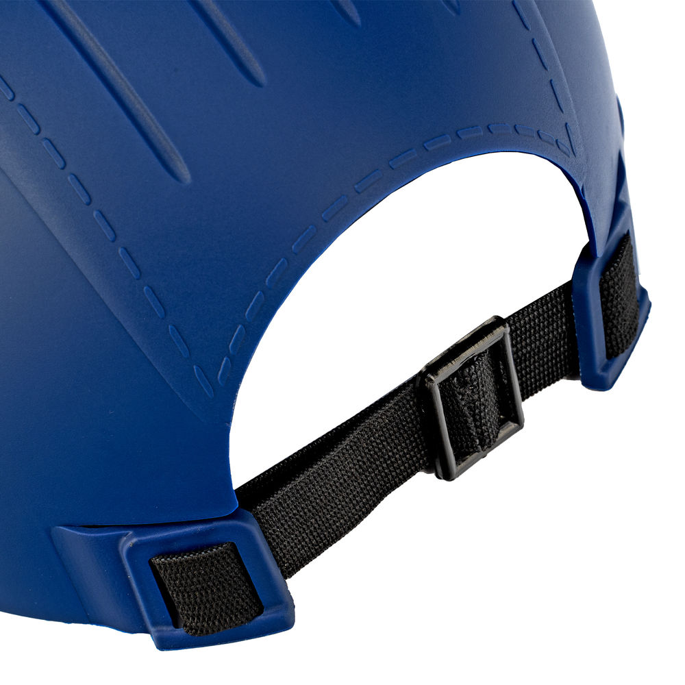 Каскетка защитная Стиль, пластиковая, синяя Сибртех (89170)