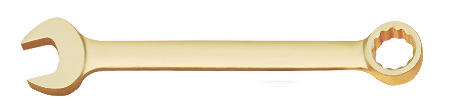 Ключ гаечный комбинированный 27х27 искробезопасный сплав AlCu 136-27, HORTZ