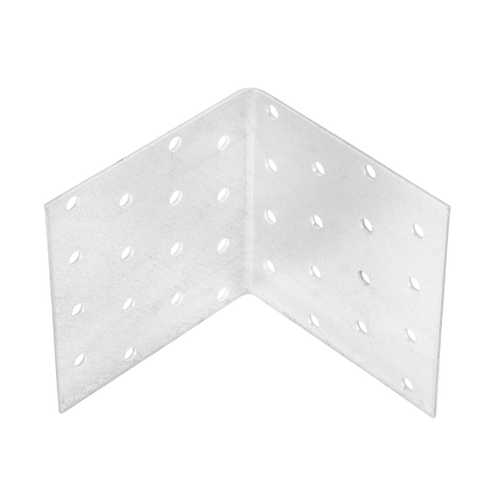 Крепежный уголок равносторонний 2 мм, KUR 80 х 80 х 80 мм Сибртех (46426)