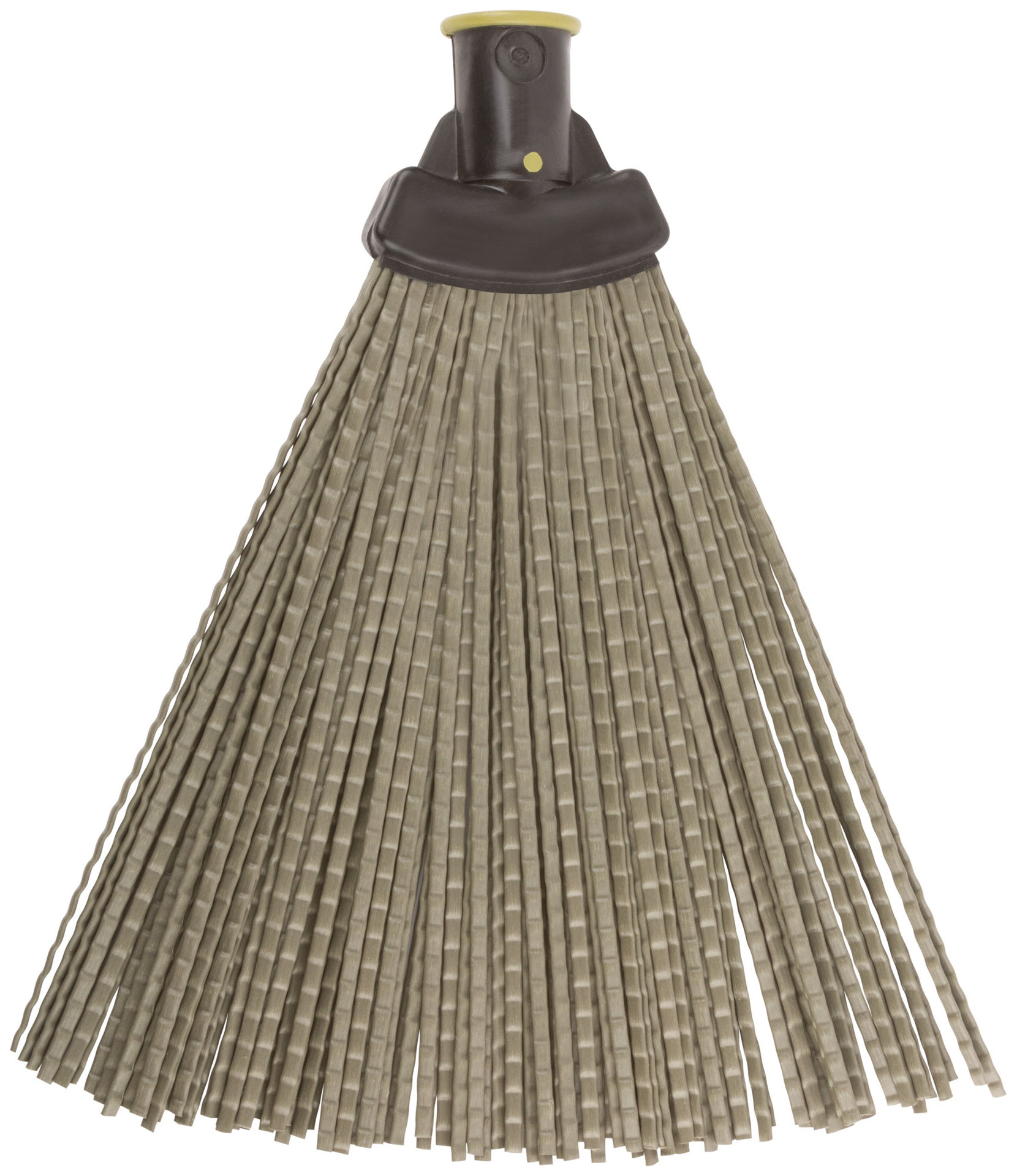 Метла пластиковая №2, веерная 240х340 мм ( посадочный диаметр 25 мм ) (68066)