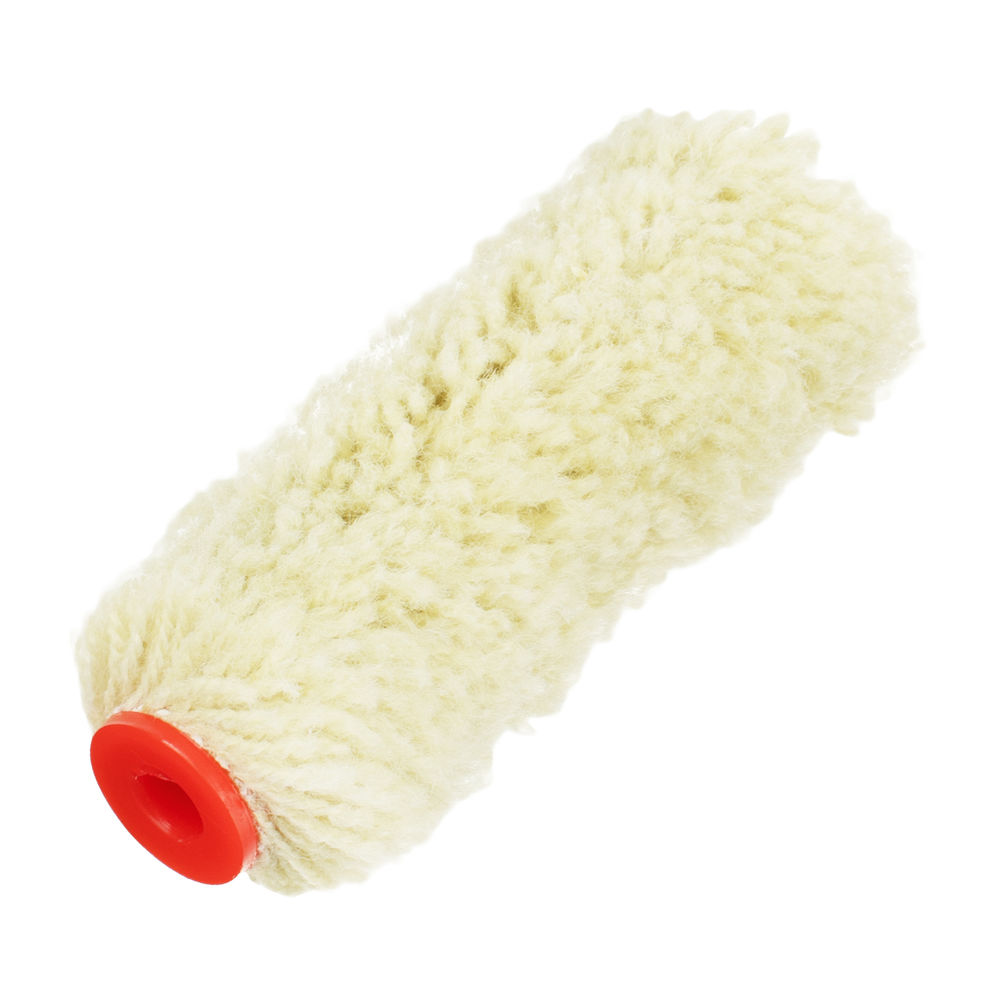 Мини-валик сменный для грубых поверхностей синтетический, 70 мм, ворс 12 мм, D 16 мм, D ручки 6 мм, полиакрил MTX (80612)