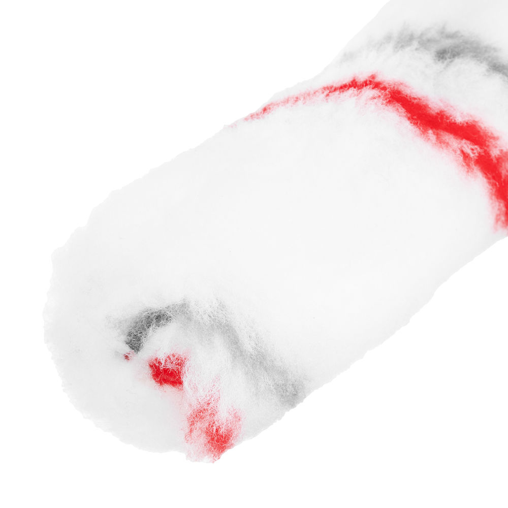 Мини-валик сменный ГРЕЙТЕКС, 100 мм, ворс 12 мм, D - 16 мм, D ручки - 6 мм, полиакрил MTX (80708)