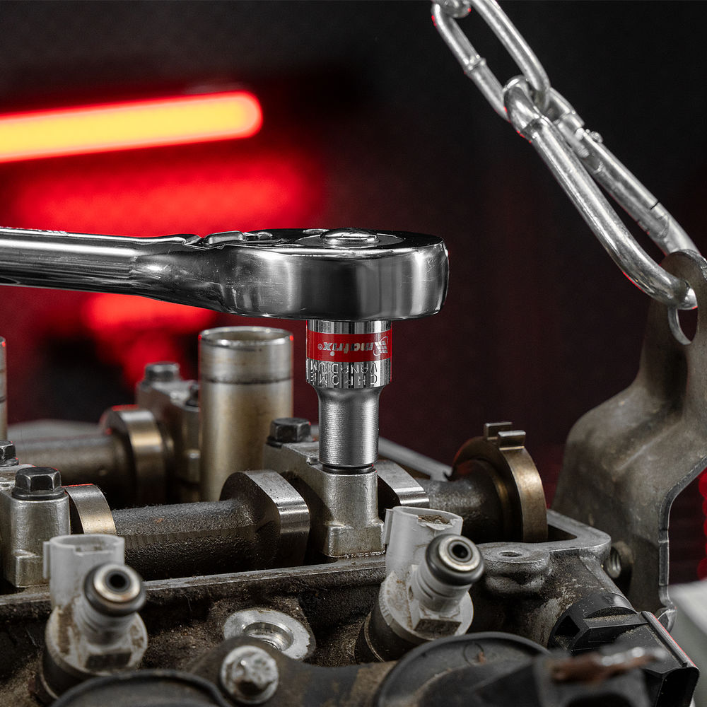 Набор торцевых головок, 1/2, 12 гранные, CrV, 10-24мм, 10 штук Matrix