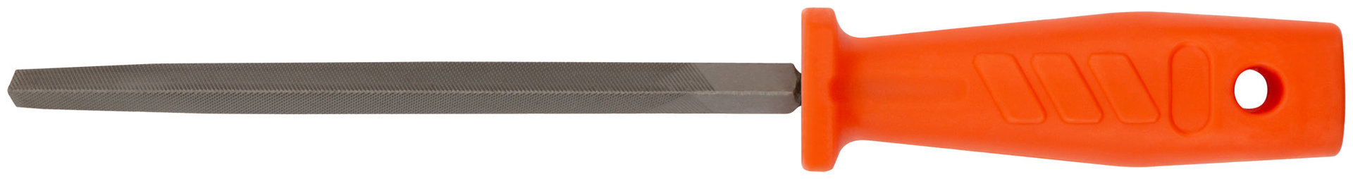 Напильник, пластиковая ручка, трехгранный 150 мм (42615)