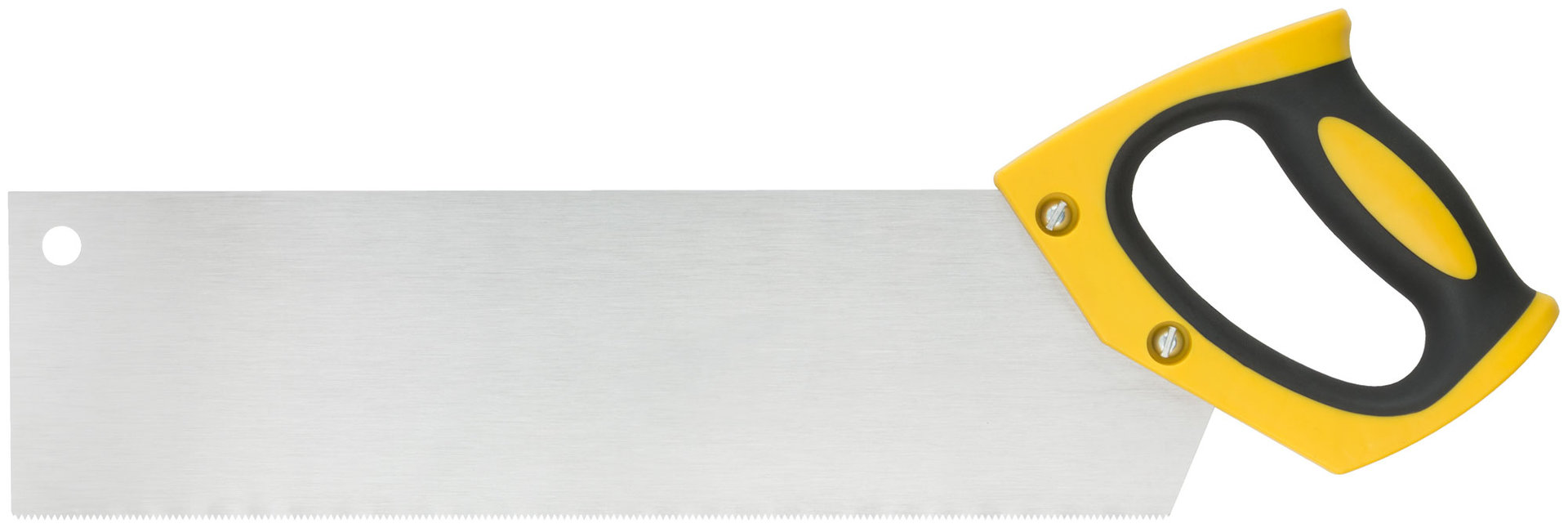 Пила обушковая, прорезиненная ручка, шаг 2 мм, 350 мм (41280)