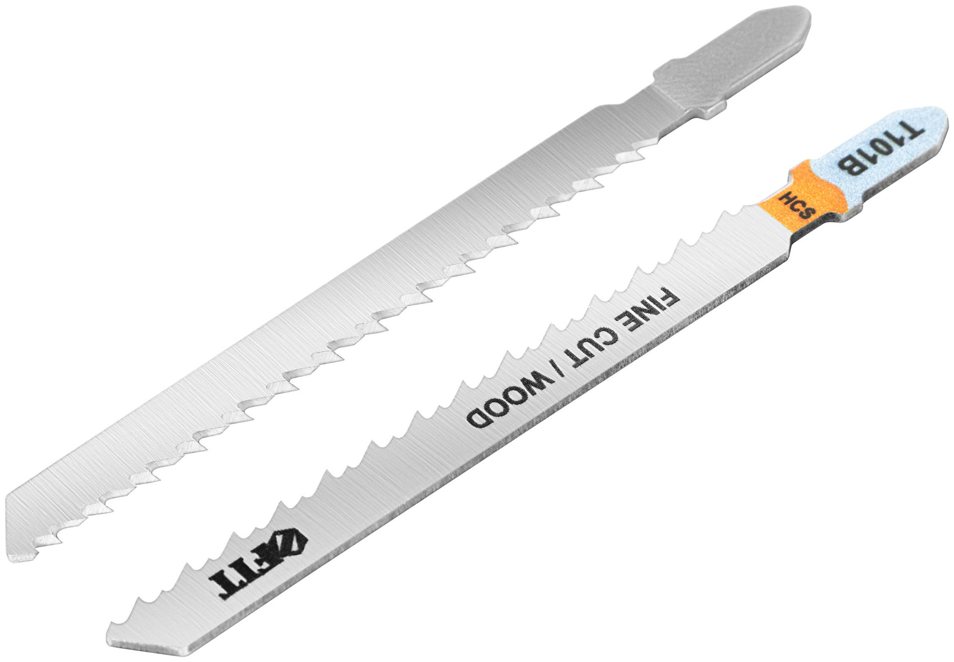 Полотна по дереву, HCS, шлифованные под свободным углом зубья, 100/74/2,5 мм (T101B), 2 шт. (40948)