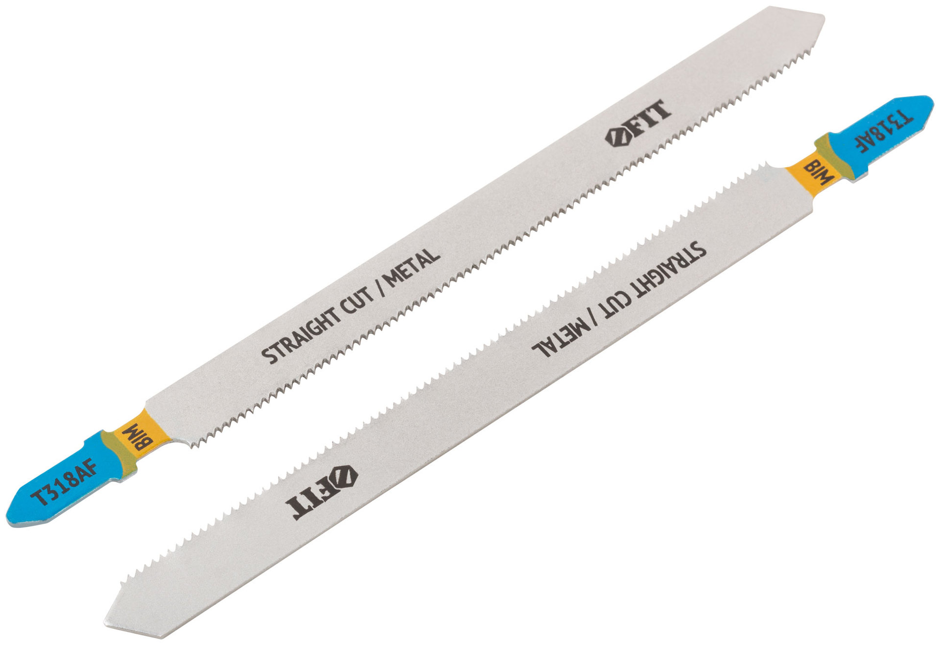 Полотна по металлу, Bimetal, фрезерованные, волнистые зубья, 132/106/1,2 мм (T318AF), 2 шт. (40918)