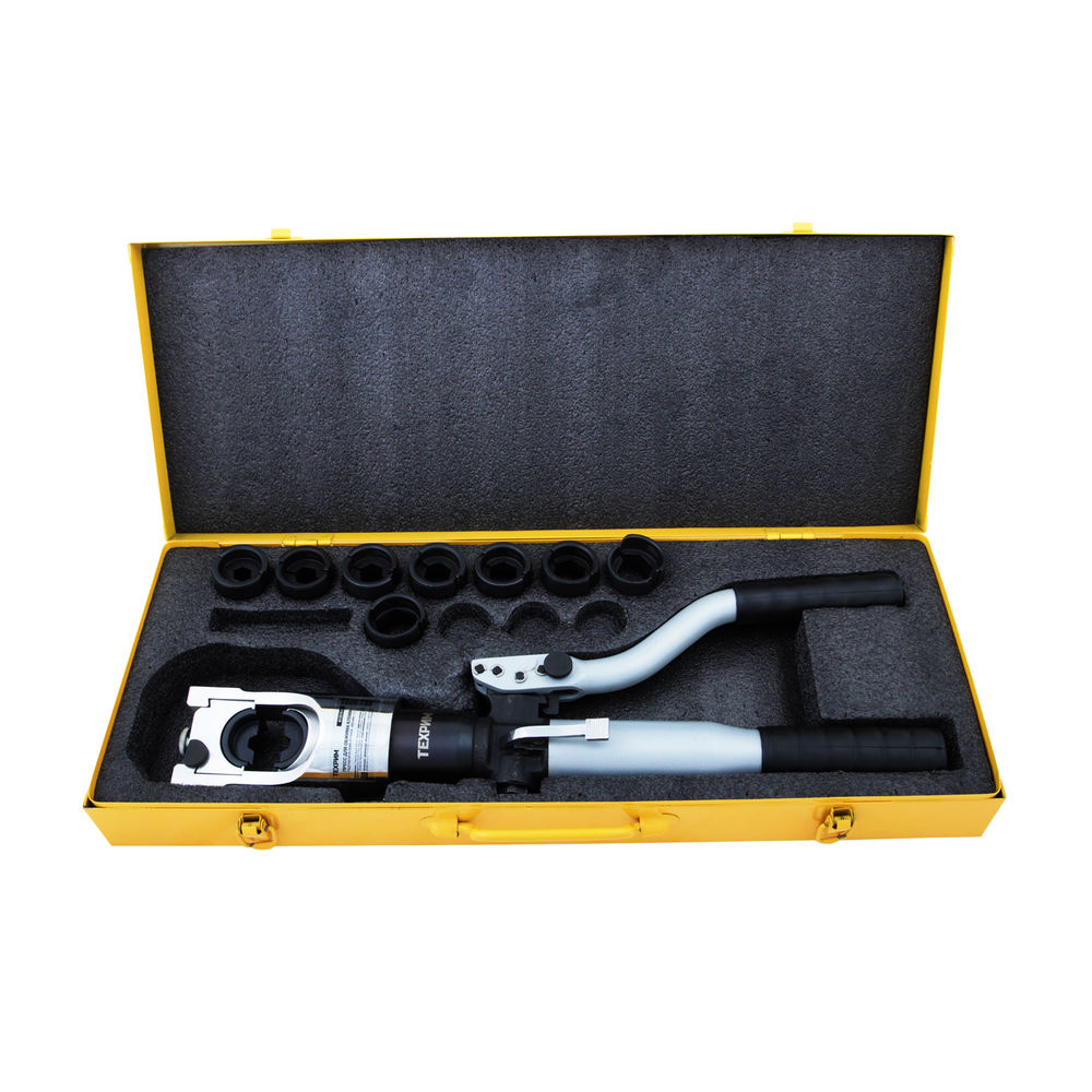 Пресс для обжима клемм гидравлический 400 мм? 11 т ручной ТЕХРИМ 812515-6