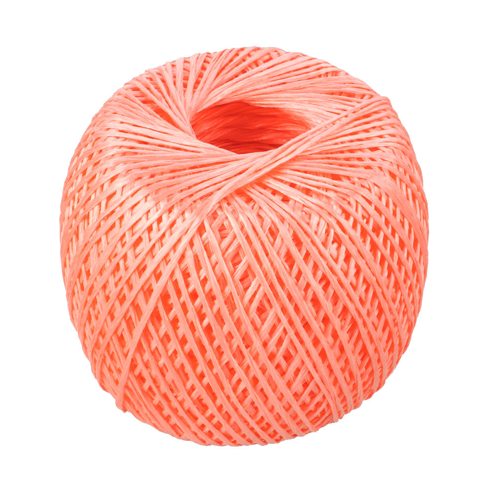 Шпагат полипропиленовый красный, 1.4 мм, L 500, Сибртех (93996)