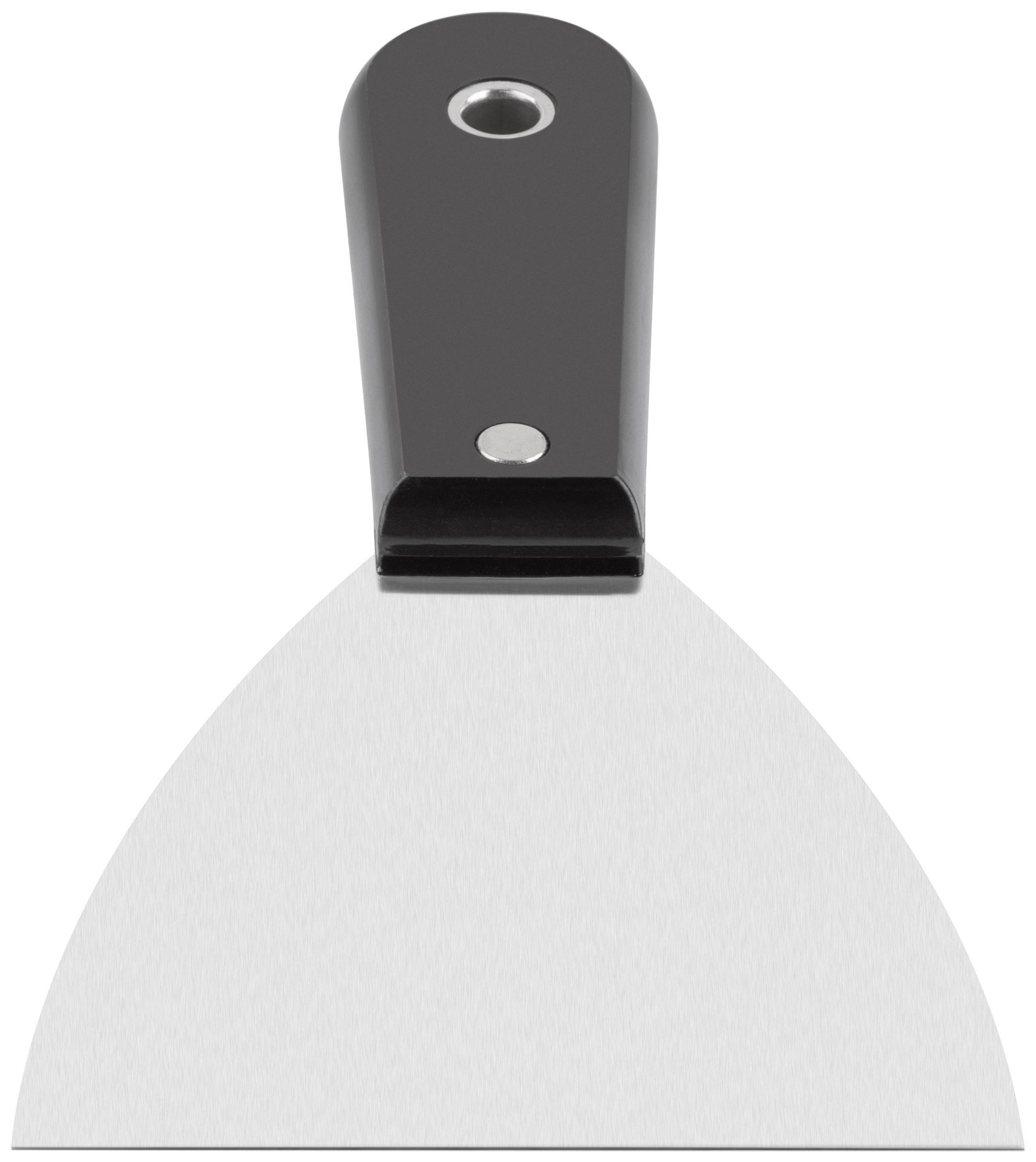 Шпатель с пластиковой ручкой полированный 4 (100 мм) (06290)