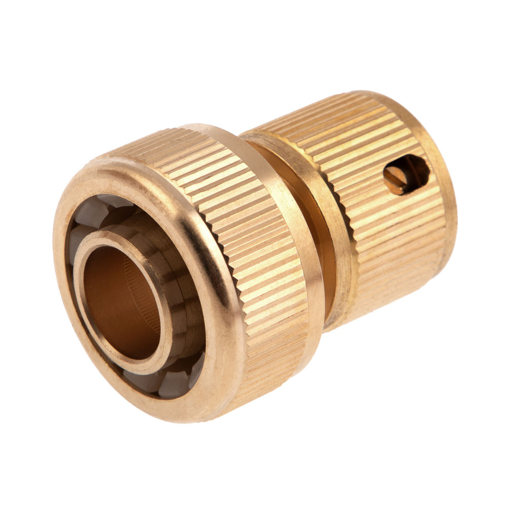 Соединитель латунный, быстросъемный для шланга 3/4 Palisad (66260)