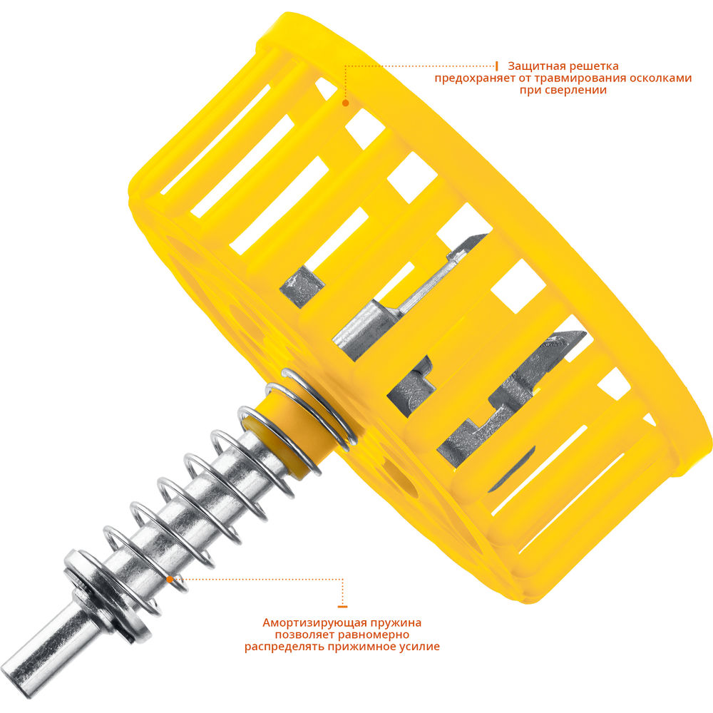 Сверло регулируемое 20 - 90 мм, с защитной решеткой, по кафелю и керамике Балеринка STAYER 33342_z01