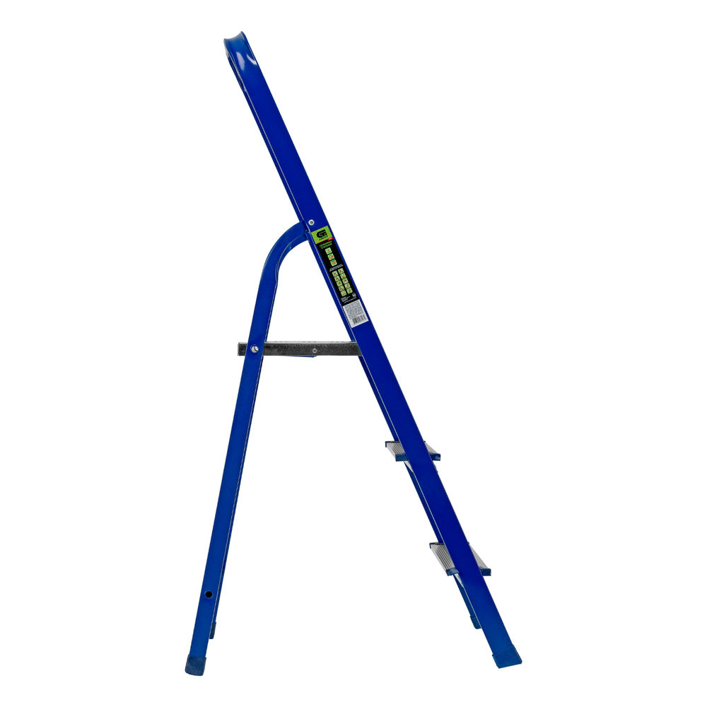 Стремянка, 3 ступени, стальной профиль, алюминиевые ступени Сибртех (97953)