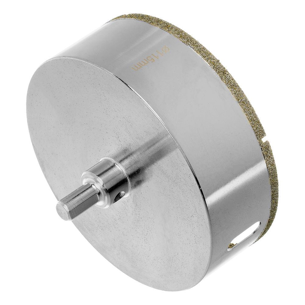 Сверло алмазное по керамограниту, 115 х 67 мм, трехгранный хвостовик Matrix (726943)