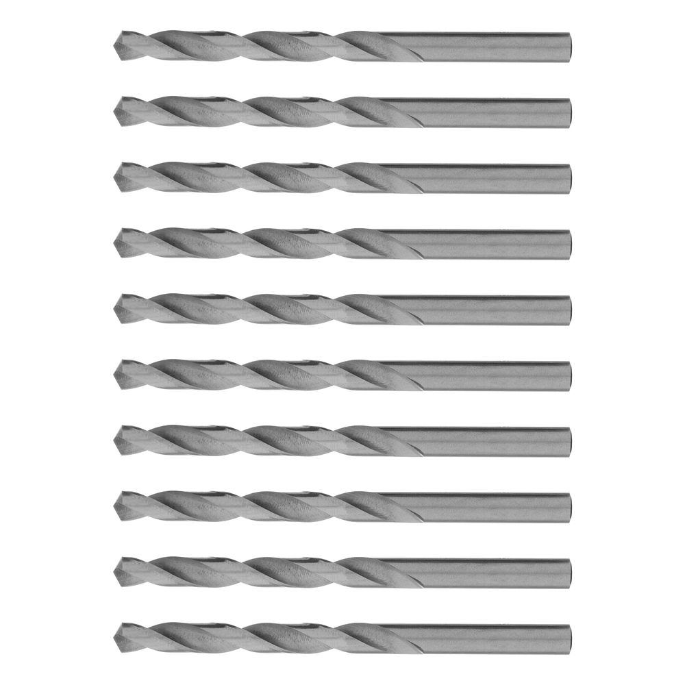 Сверло по металлу, 8 мм, полированное, HSS, 10 шт, цилиндрический хвостовик Matrix