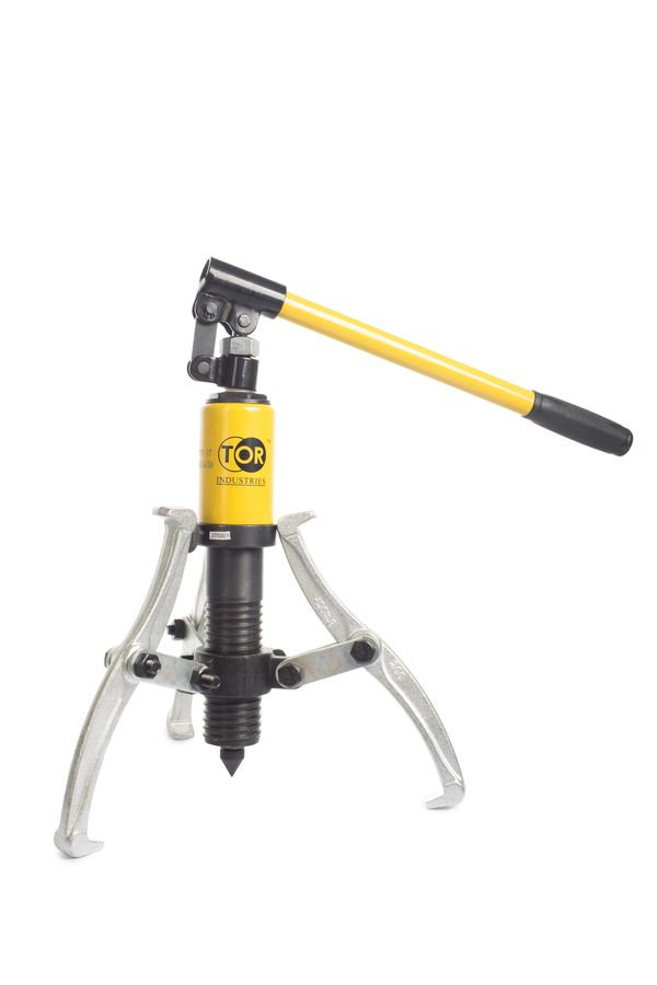Съемник гидравлический TOR DYF-10T со встроенным насосом (двусторонние захваты) (G) (118101)