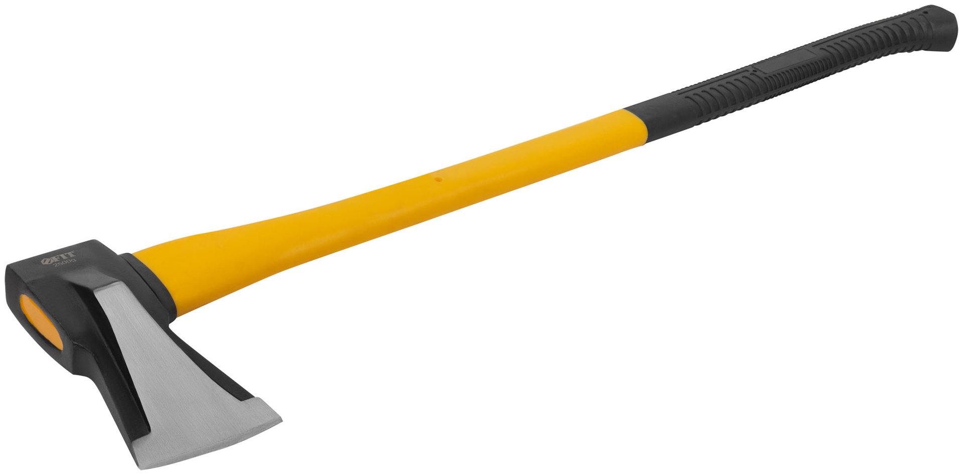 Топор-колун ушастый кованый, фибергласовая длинная ручка 2500 гр.