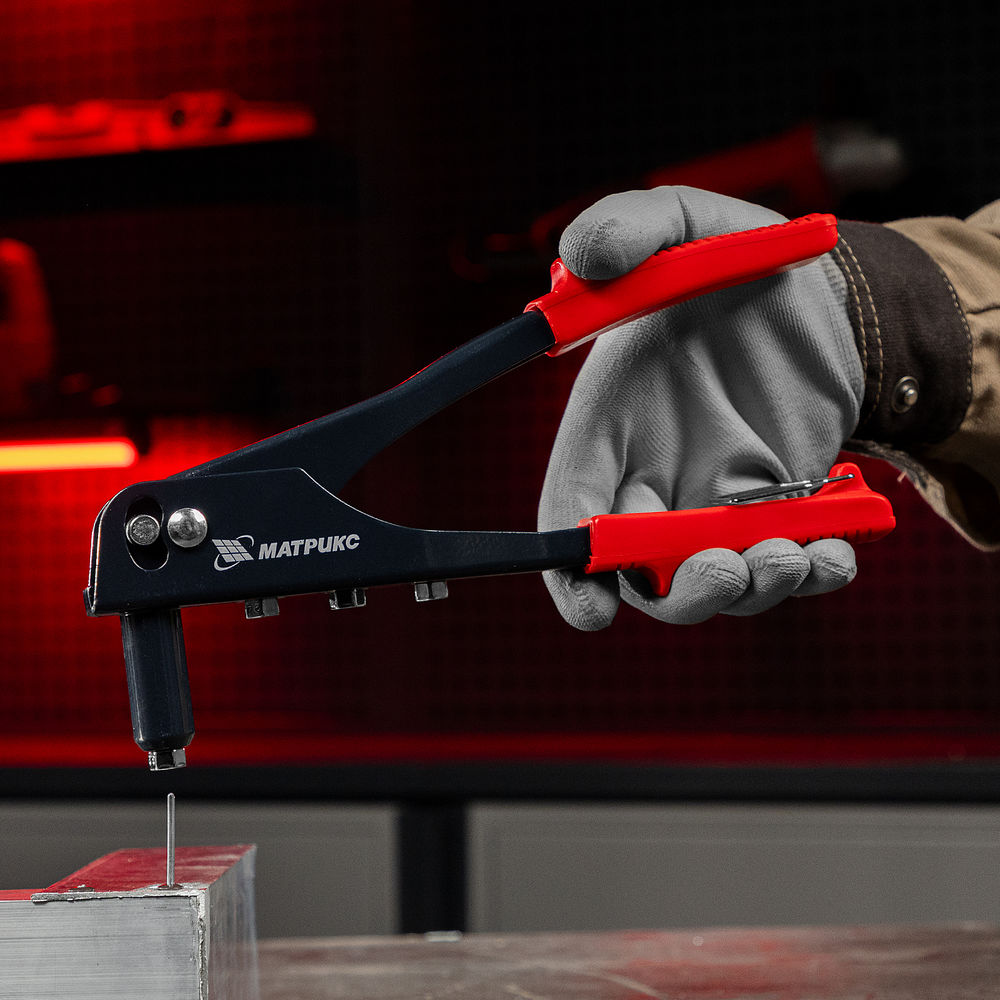 Заклепки 4.0 х 10 мм RAL 8017, темно-коричневый, 50 шт Matrix (40680)