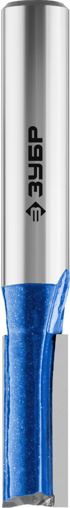 Фреза пазовая прямая с нижними подрезателями 8 x 19 мм, хвостовик 8 мм ЗУБР Профессионал 28755-8-19