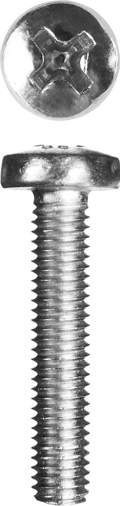 Винт с полусферической головкой M5?25 мм DIN 7985 кл. пр. 4.8 цинк 5 кг ЗУБР 303150-05-025