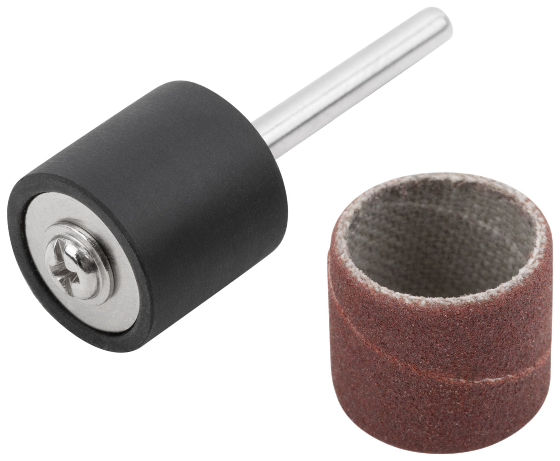 Бандаж наждачный и штифт, набор 7 шт. (36910)