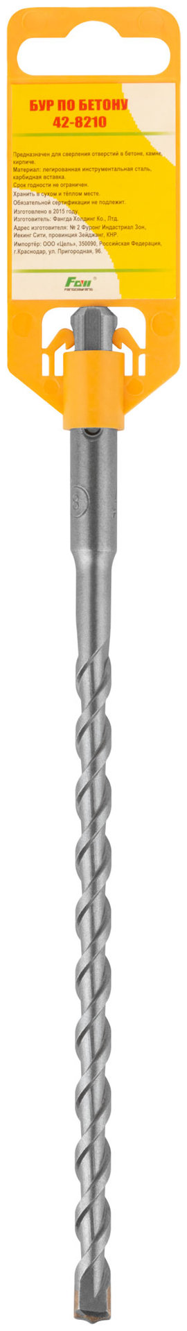 Бур по бетону FDW, Elite, SDS-Plus, 8 х 210 мм (42-8210)