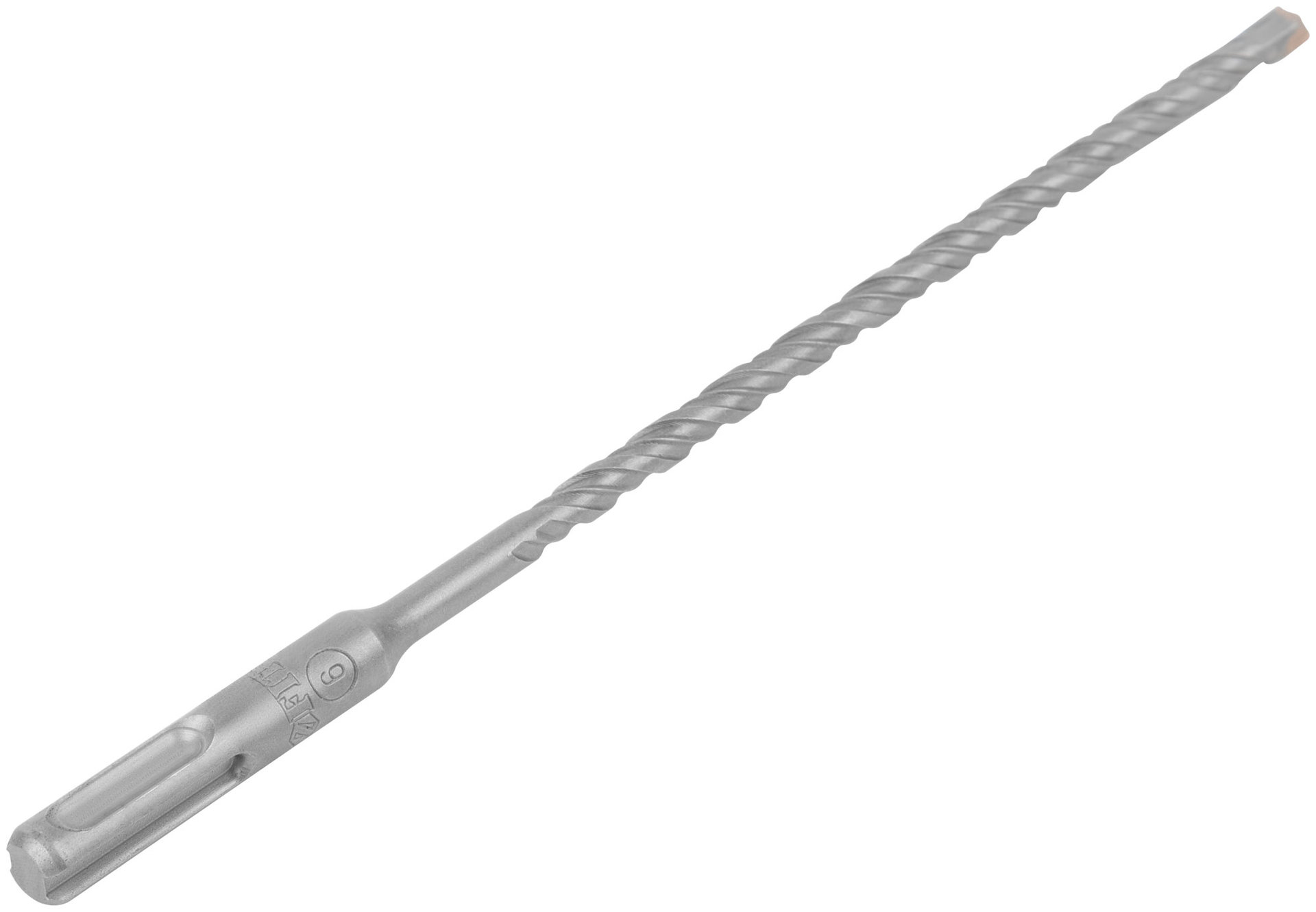 Бур по бетону SDS PLUS, Профи, W-образная вставка, двойная спираль, 6 х 210 мм (32813)