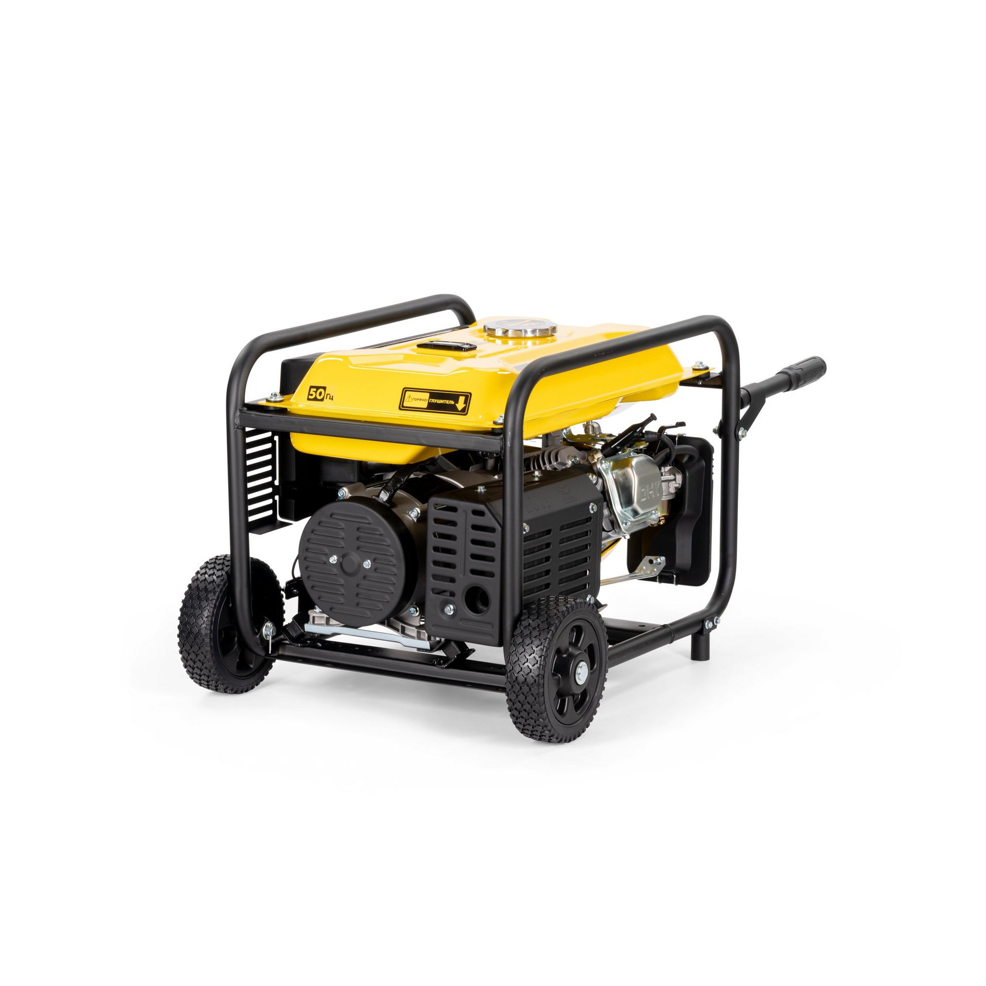 Генератор CHAMPION GG3200EW (3,2/3,5кВт 7,5лс 15л 48кг эл.старт колеса, счетчик) (GG3200EW)