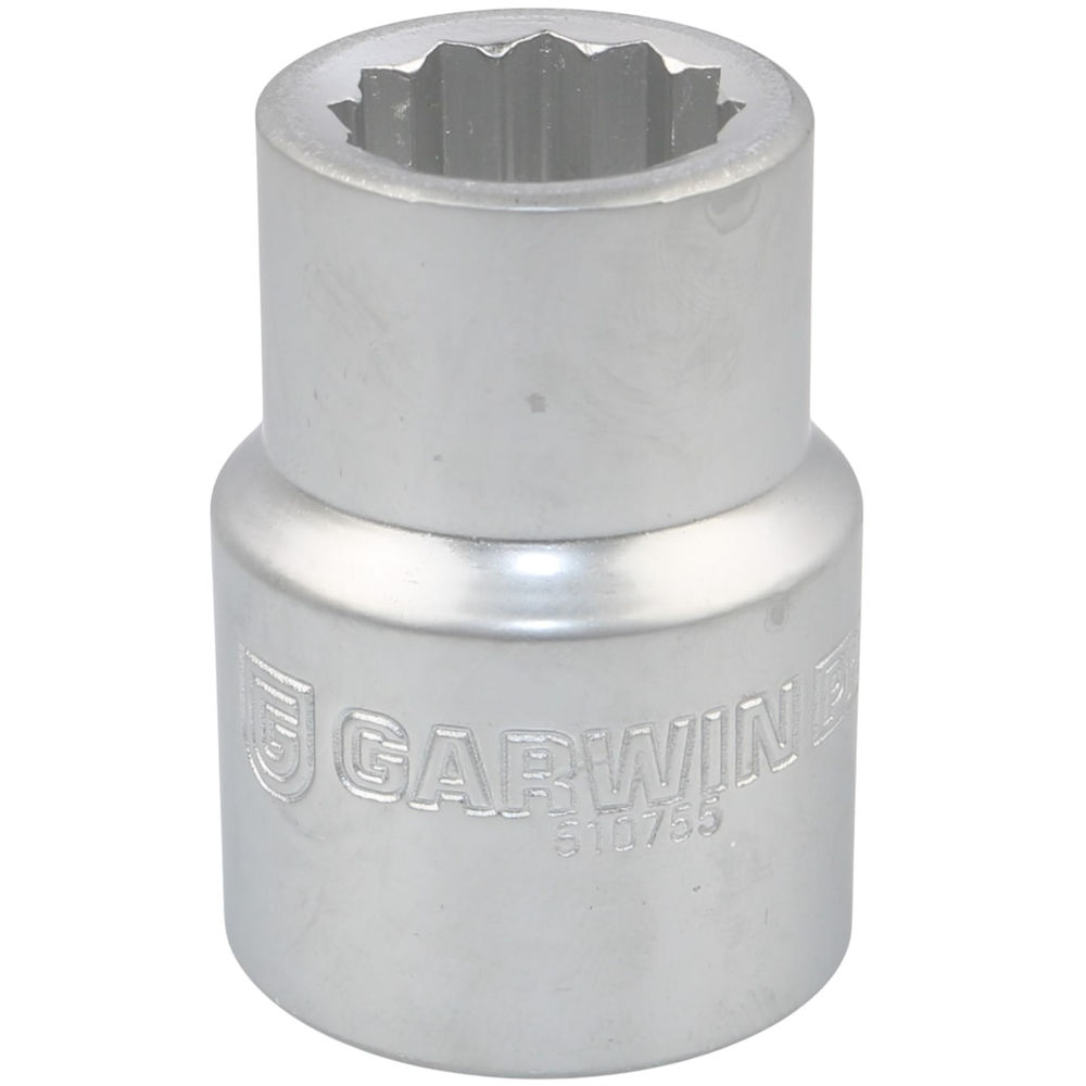 Головка, 3/4, 19 мм, торцевая, 12-гранная, GARWIN PRO, 610755-19