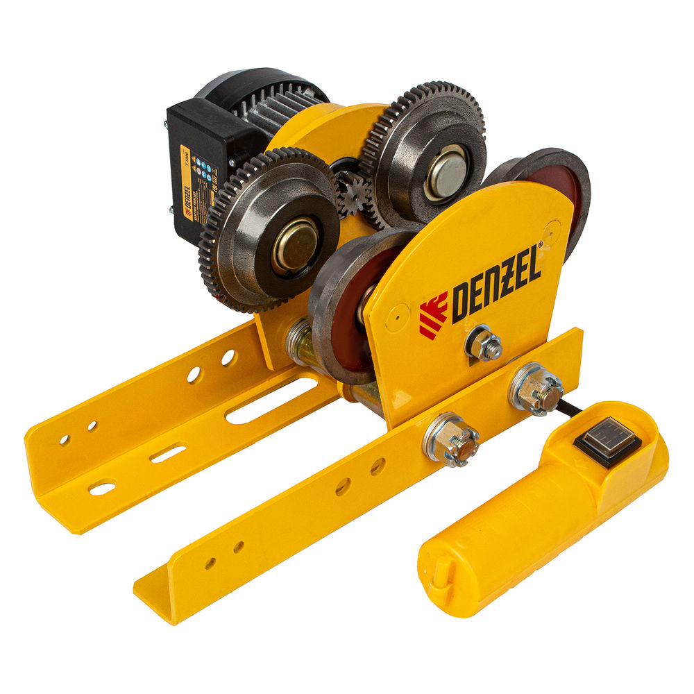 Каретка электрическая для тельфера Т-1000,1 т, 540 Вт Denzel (52009)