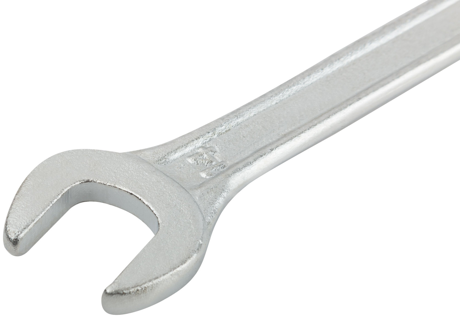 Ключ рожковый, хромированное покрытие 14х15 мм (63509)