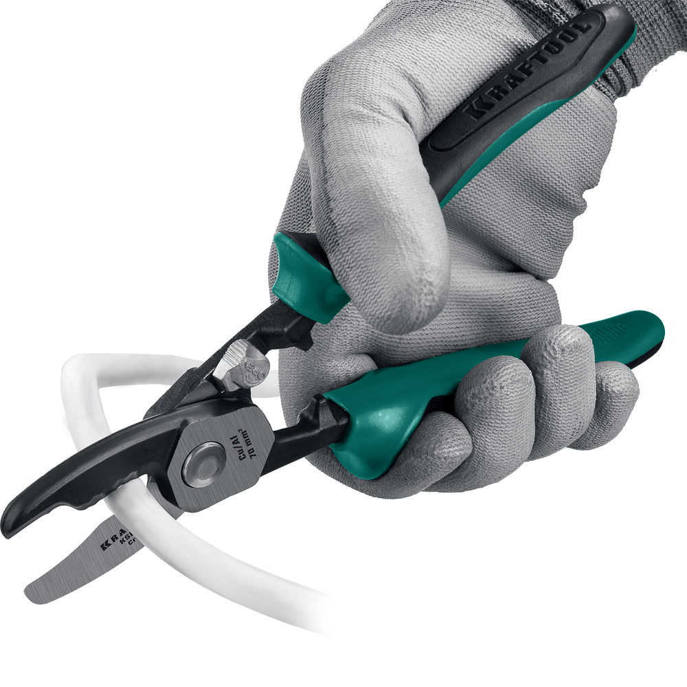 Кабелерез KSD-20, d 20 мм, 200 мм, с двойными режущими кромками KRAFTOOL 23332-20